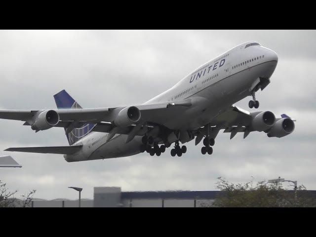 Heavy Departures at London Heathrow Airport, RW27R | 24-10-17