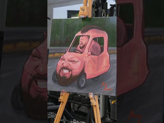 Eddie Hall painting reveal  