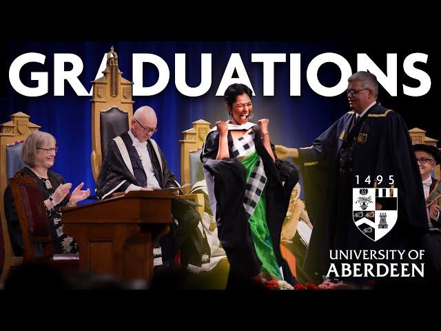 Summer Graduations 2022 - University of Aberdeen