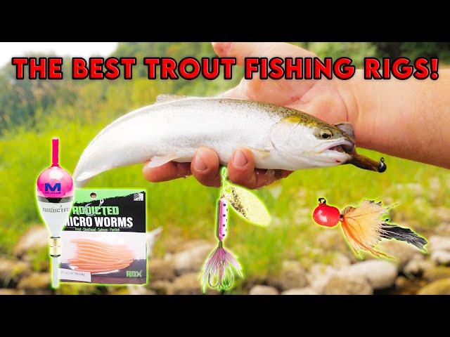 TOP 3 Trout Fishing Tactics For Creeks & Rivers (IN DEPTH HOW TO)