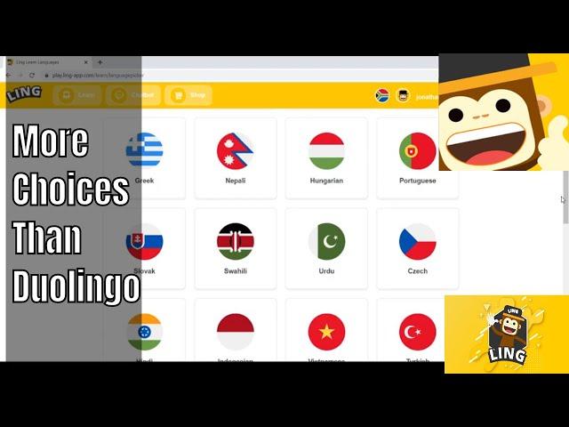 A Duolingo Replacement?  This App Has WAY More Languages | Learn With Ling App Review