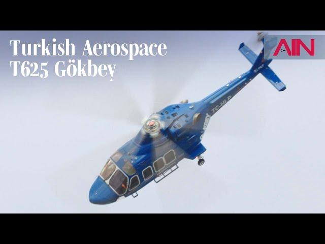 Turkish Aerospace's T625 Gökbey Helicopter Flies at Farnborough Airshow – AIN