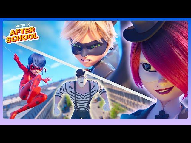 Ladybug and Cat Noir's Carnival Team Up!  Miraculous: Ladybug & Cat Noir, The Movie | Netflix