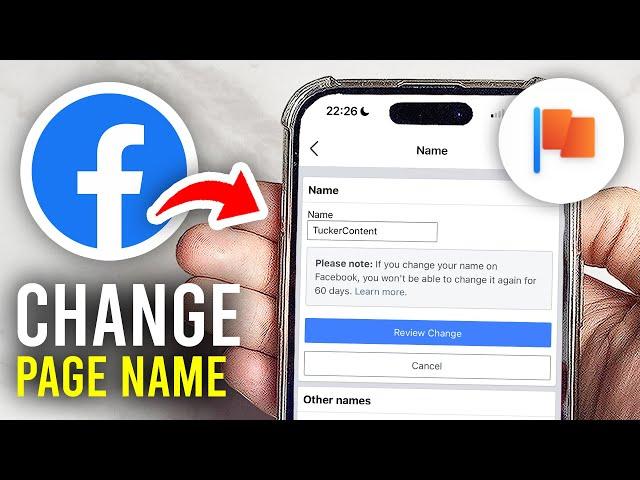 How To Change Facebook Page Name - Full Guide