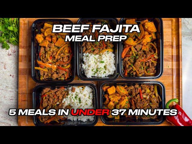 High Protein Meal prep for the week in under 40 mins