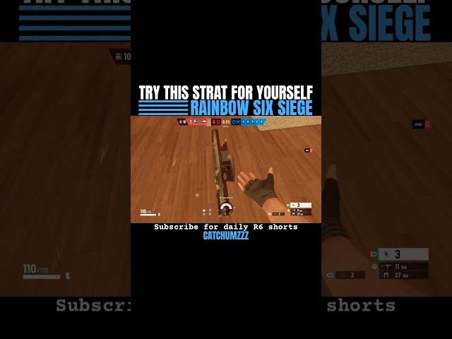 Try this strat yourself #rainbowsixsiege #strategy #tips #ranked #trap #iq #smart #gaming #comment