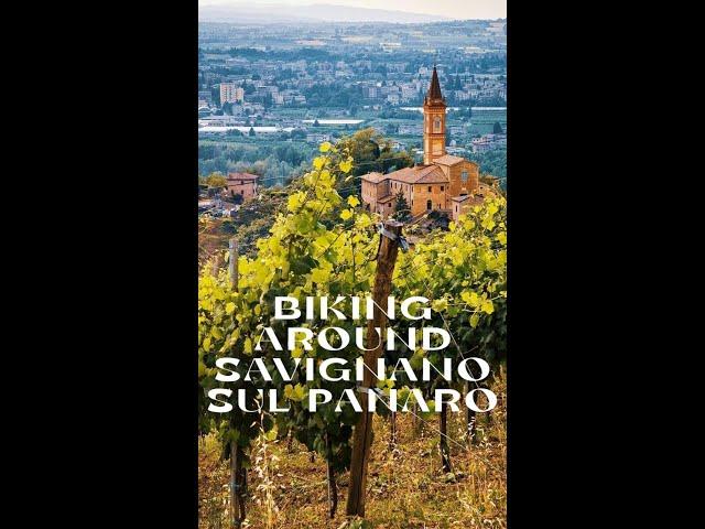 Luigi's #Shorts: Biking in the surroundings of Vignola: Savignano sul Panaro's hills (Montebudello)