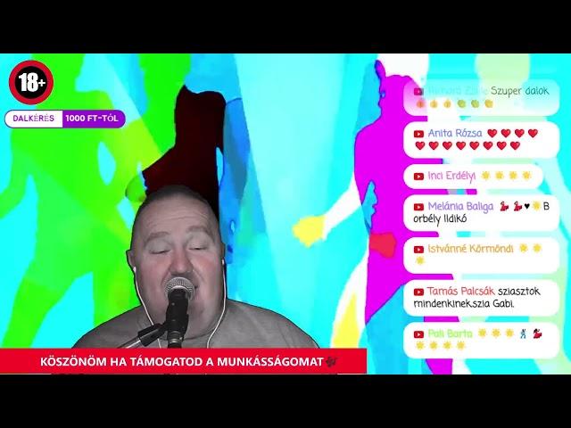 VASÁRNAP ESTI MULATÓS LIVE  ZENÉSZ GABIVAL 10.20.