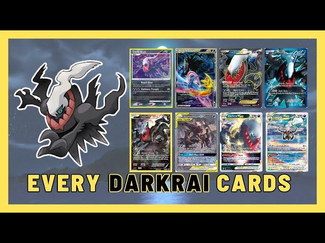 Every Darkrai Pokemon Card #Darkrai #PokemonTCG #491