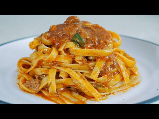 This Slow Cooked BEEF RAGU PASTA Recipe is Better than Nonna Bolognese Sauce