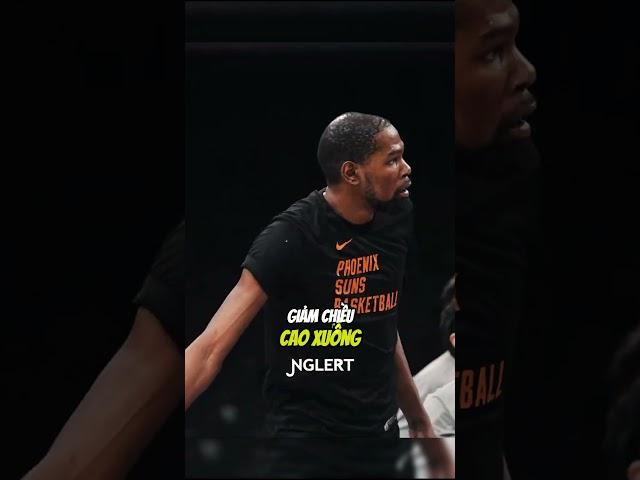 Bí ẩn chiều cao thực tế của Kevin Durant #trend #basketball #xuhuong #bongrotv #viral #KevinDurant