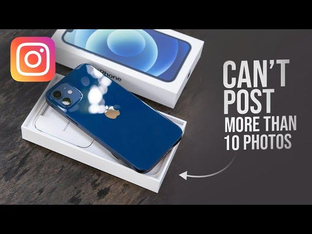 How to Fix Can’t Post More Than 10 Photos on Instagram (tutorial)