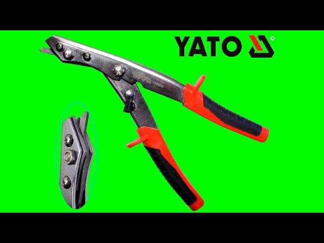 Yato YT-19260 ручные высечные ножницы по металлу