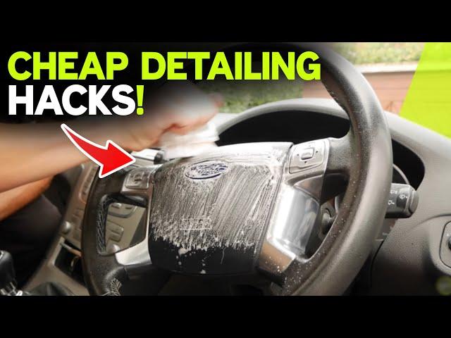 Affordable Car Detailing Hacks that Actually Work!!!