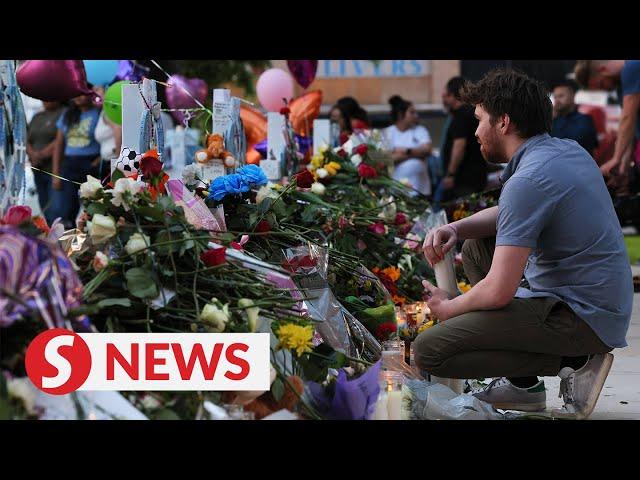 More people visit memorial for victims of Uvalde school shooting