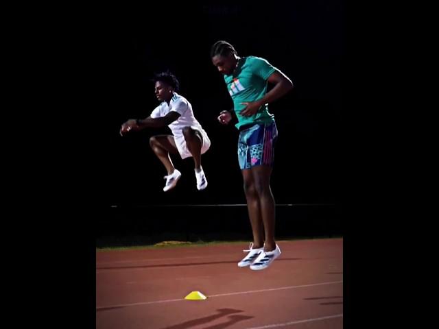 Speed Vs Noah Lyles  #ishowspeed #noahlyles #track #edit @IShowSpeed
