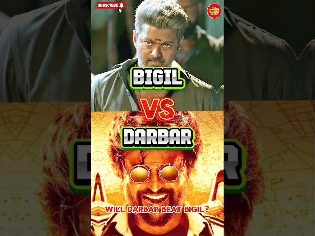 Bigil Vs Darbar #shorts #thalapathy #movie