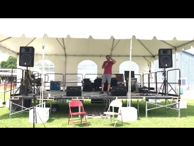 Bob Clarizio at the United Tiny House Association Festival New Jersey tiny house ideas small house