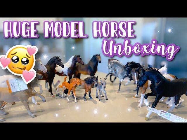 HUGE Schleich, Breyer CollectA, WIA, Mojo,  Bullyland, Southlands Replicas UNBOXING!