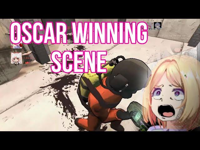 Aki Rosenthal Can't Stop Laughing At Reid And Mother Overly Dramatic Acting  [Hololive/Sub]
