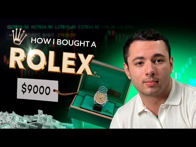 BINARY OPTION SIGNALS How I Bought A ROLEX Using My Best Trading Strategy? I The Answer Is Here