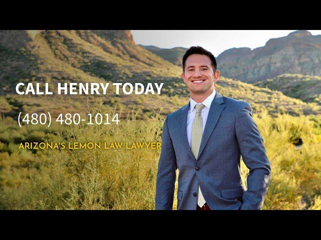 Your Rights Under the Arizona Lemon Law