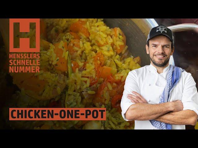 Schnelles Chicken-One-Pot mit Reis und Zitrone Rezept von Steffen Henssler