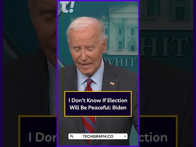 I Don't Know If Election Will Be Peaceful: Biden | #biden #trump #news #shorts
