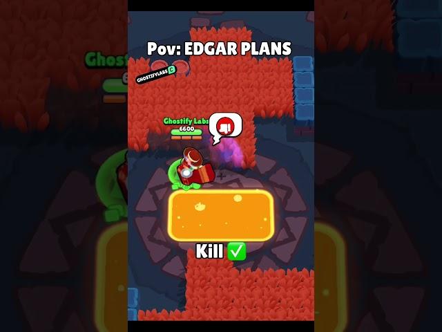 Edgar got some skills  | Brawl Stars #brawlstars #shorts