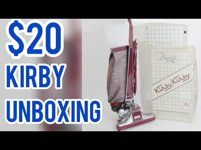 UNBOXING KIRBY VACUUM: Kirby Legend 2 Fully Boxed & Stored Vintage Kirby For 15 Yrs !!!!!