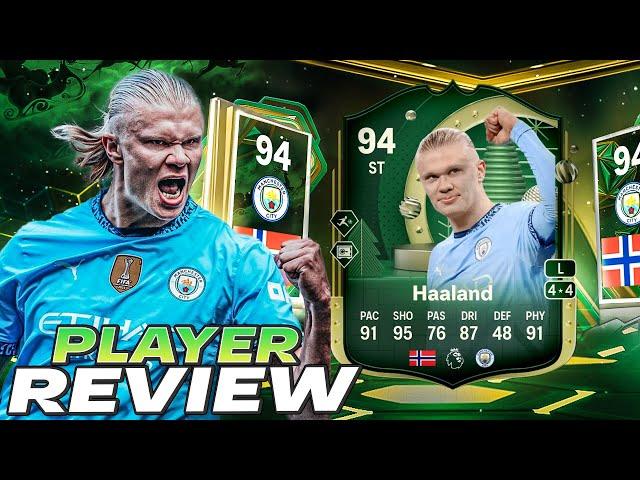 94 WINTER WILDCARD HAALAND PLAYER REVIEW - EA FC 25 ULTIMATE TEAM