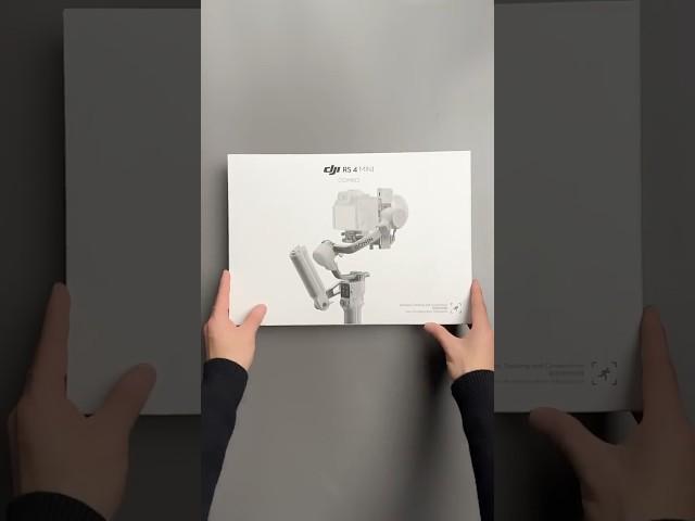 DJI RS 4 Mini, Unboxed  Create more with this portable & lightweight gimbal designed for creators