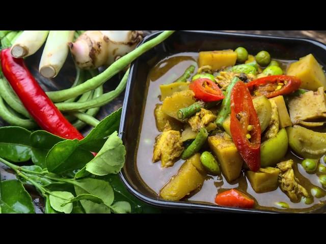 Southern Thai Style Fish Organs Sour Soup - Thai Recipe | Original Thai Food