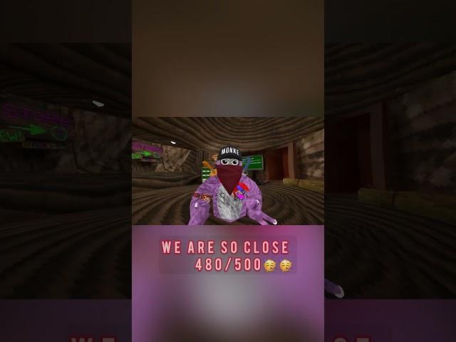 i had to ok sub we are so close to 500 480/500 #gorillatag #vr #k9 #fyp