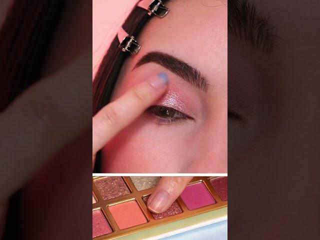 Simple Pink Eyeshadow Tutorial for Spring Soft Subtle Look #eyeshadow #eyemakeup