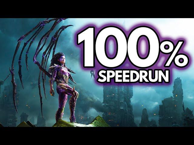 StarCraft 2 Heart of the Swarm Brutal 100% Speedrun