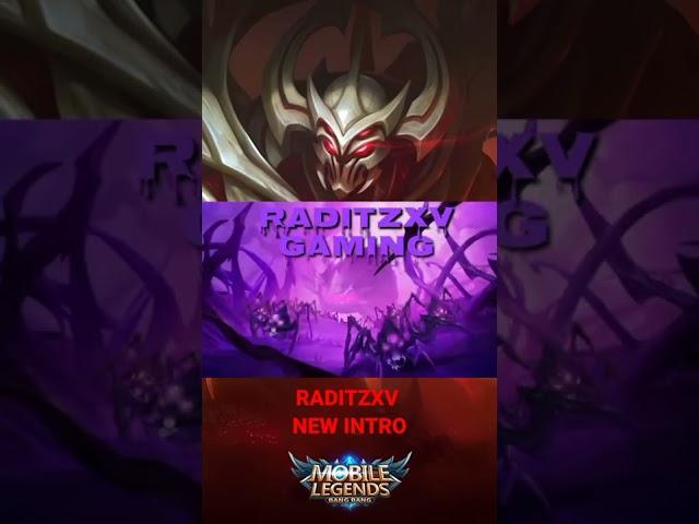 SAVAGE ZHASK (RADITZXV GAMING) NEW INTRO#VideoShort