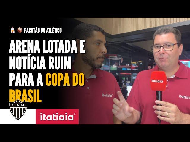 PACOTÃO DO ATLÉTICO: ARENA LOTADA E MILITO COM DÚVIDA PARA DECISÃO PELA LIBERTADORES