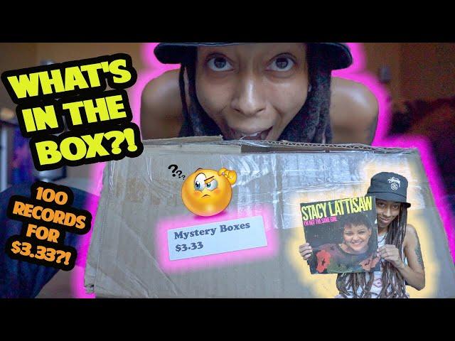 $3 33 VINYL MYSTERY BOX  || UNBOXING!!