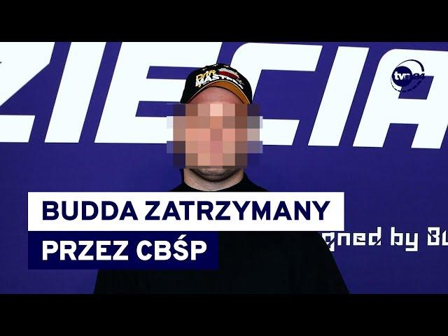 Youtuber "Budda" zatrzymany przez Centralne Biuro Śledcze Policji