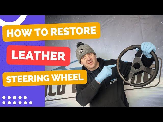 How To Restore Leather Steering Wheel