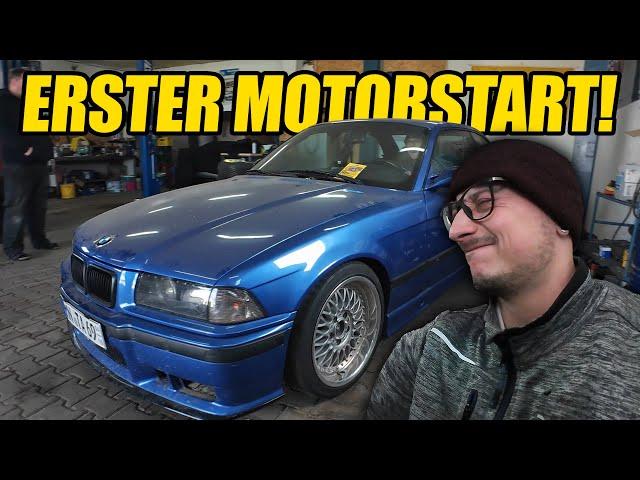 First attempt to start after the flood! - Will the E36 start?