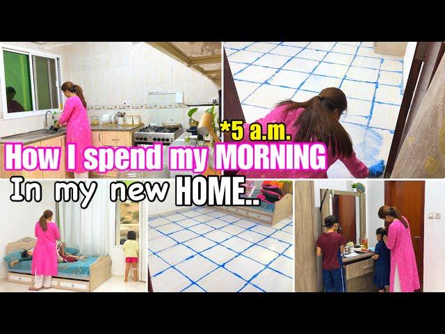 *AMAZING* How to Clean FLOOR TILES like a Magic5.A.M MORNING ROUTINE , Breakfast & Lunchbox