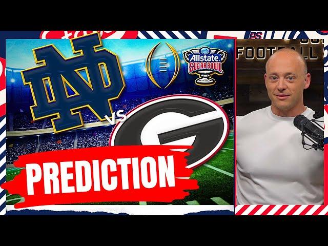 UGA vs Notre Dame - Josh Pate's Sugar Bowl CFP Prediction