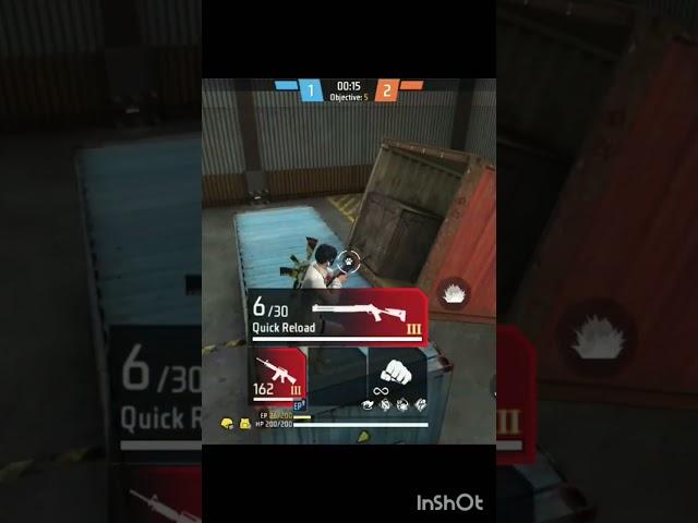 Fastest kill in lone wolf # ffmax #freefire #skgamer