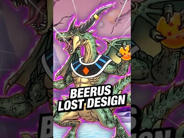 Beerus Was Supposed to be TOTALLY Different in Dragon Ball #dragonball #dbz #goku