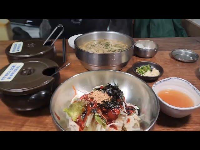 [빈그릇맛집]부산먹방투어 부산 부곡동 비빔국수,추어탕국수,팥칼국수맛집 - 국수가