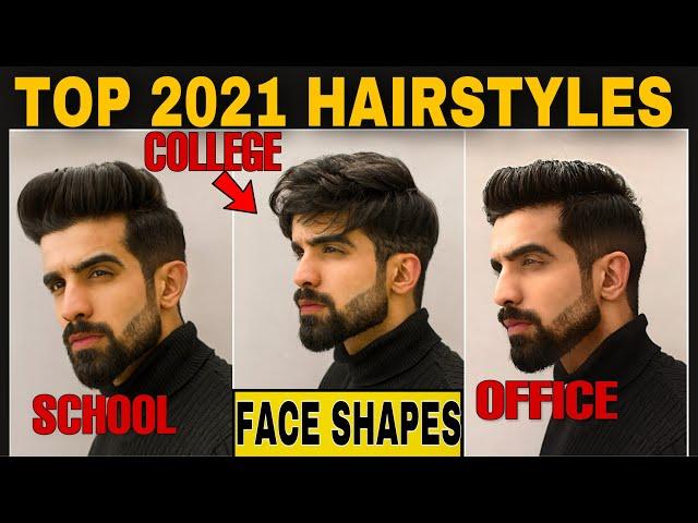 Top 2021 HAIRSTYLES as per FACE SHAPES|Best Men's Hairstyle|Haircut tips| How to identify Face Shape