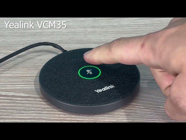 Yealink VCM35 проводной микрофон для USB камер и терминалов Yealink