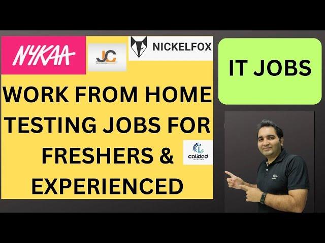 WFH Testing Jobs | Manual Testing| QA Jobs| Rd Automation Learning